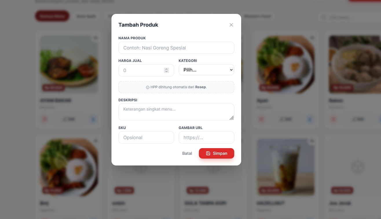 Almon Menu & Resep
